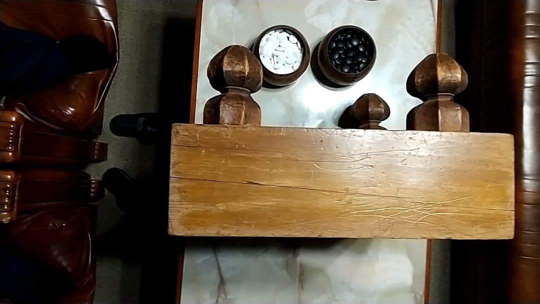 碁盤 呉清源のサイン入り