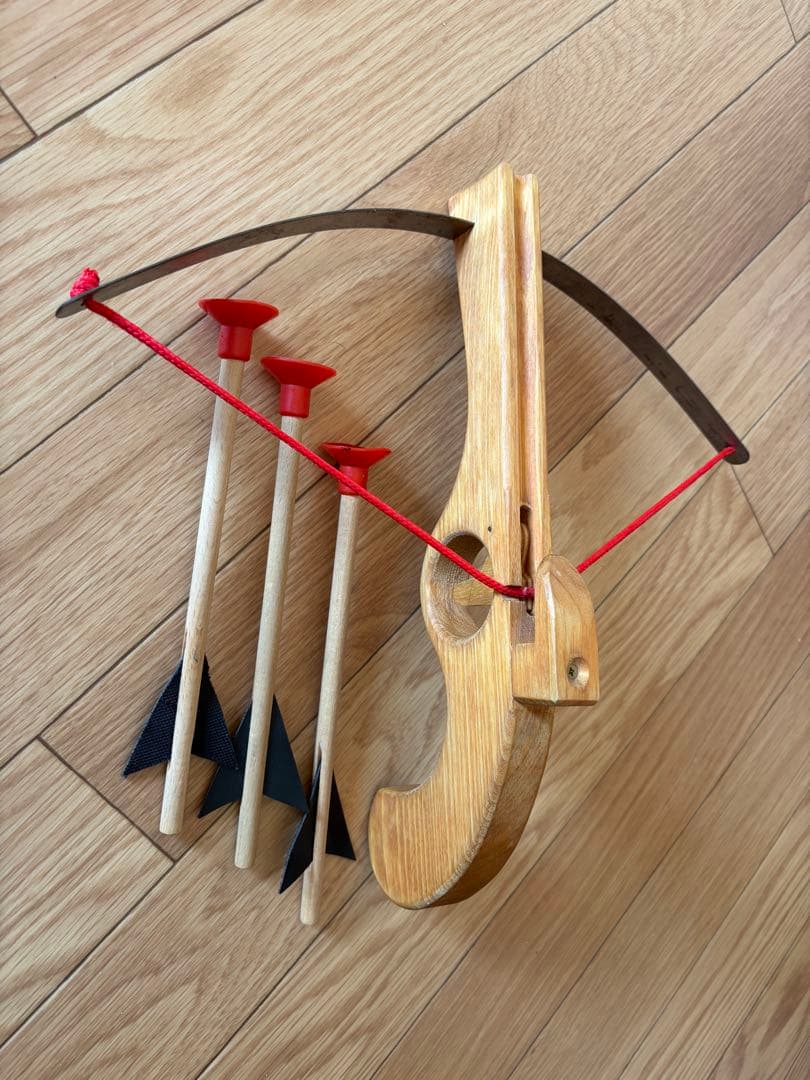 フランス製 本格 木製クロスボウ 大小セット