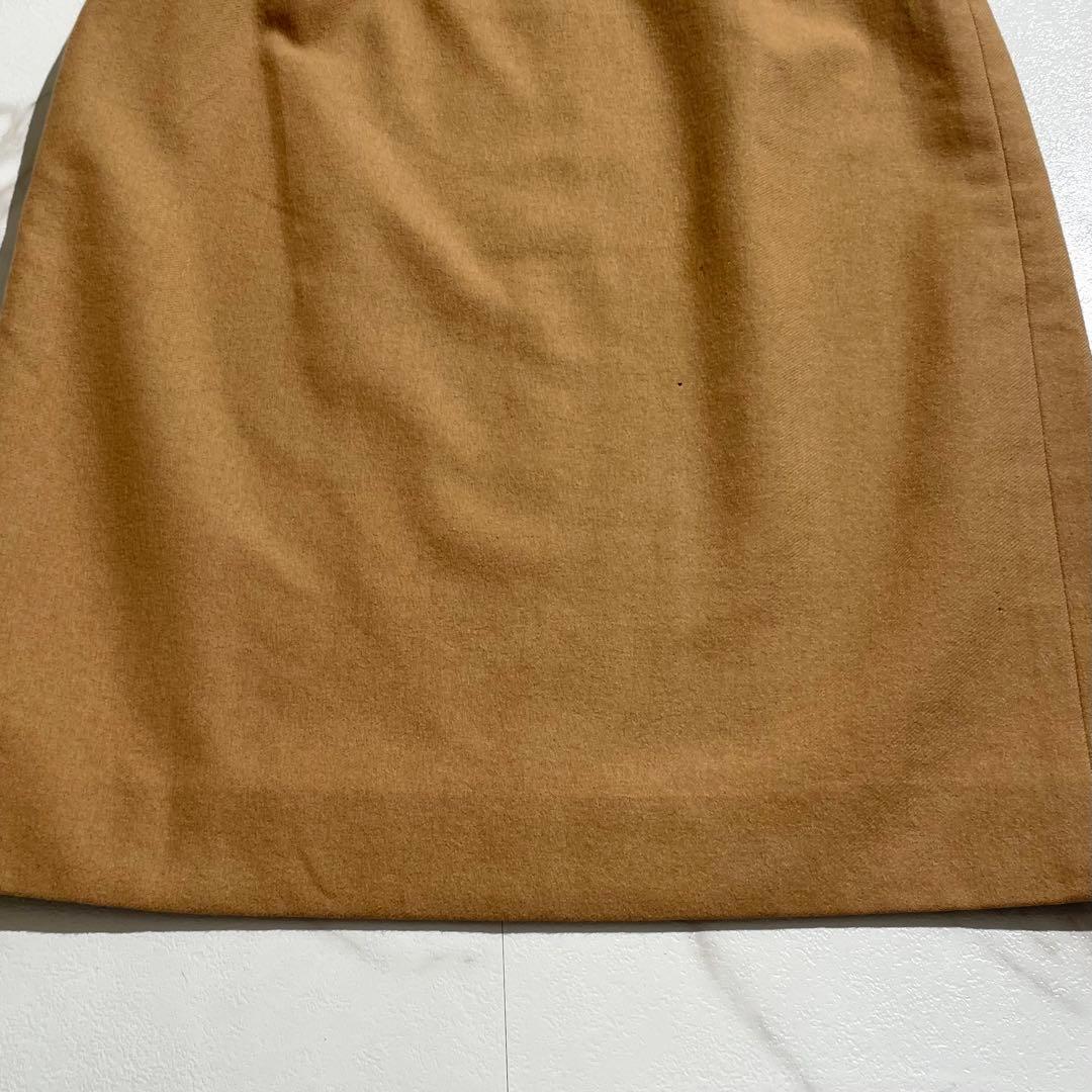 入手困難✨ エルメス マルジェラ期 キャメル素材100% スカート ブラウン