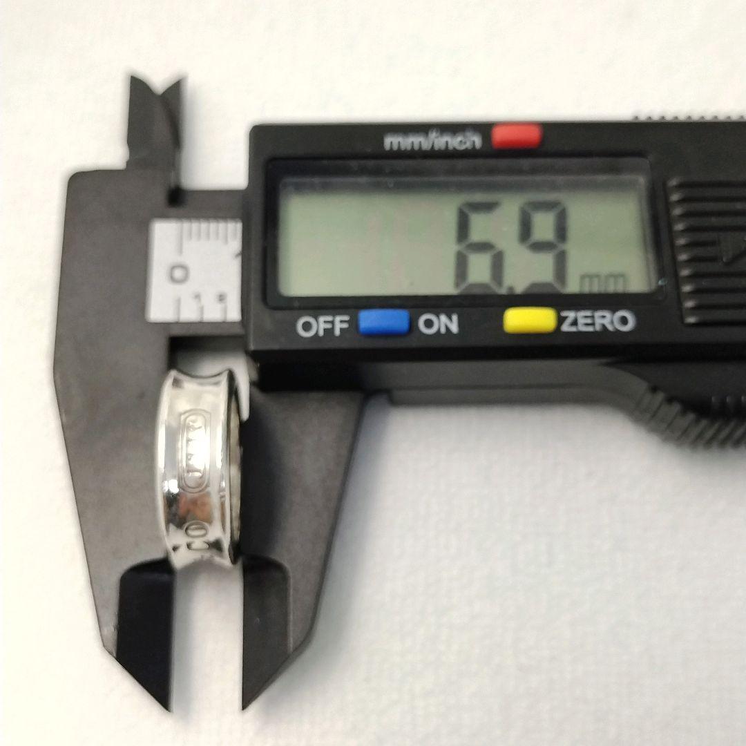 Tiffany＆Co. 1837 ナローリング 9号 シルバー925