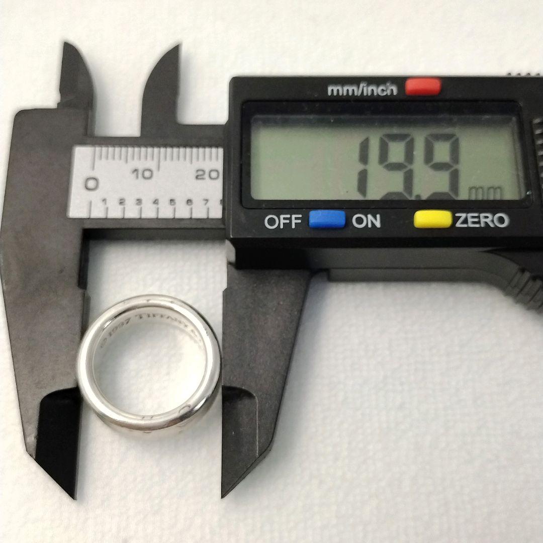 Tiffany＆Co. 1837 ナローリング 9号 シルバー925