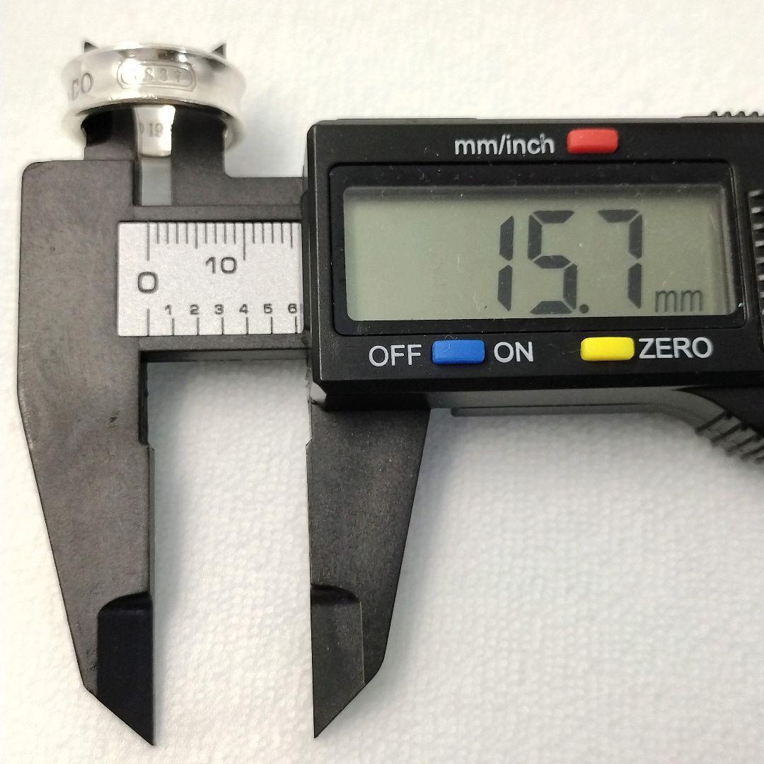 Tiffany＆Co. 1837 ナローリング 9号 シルバー925