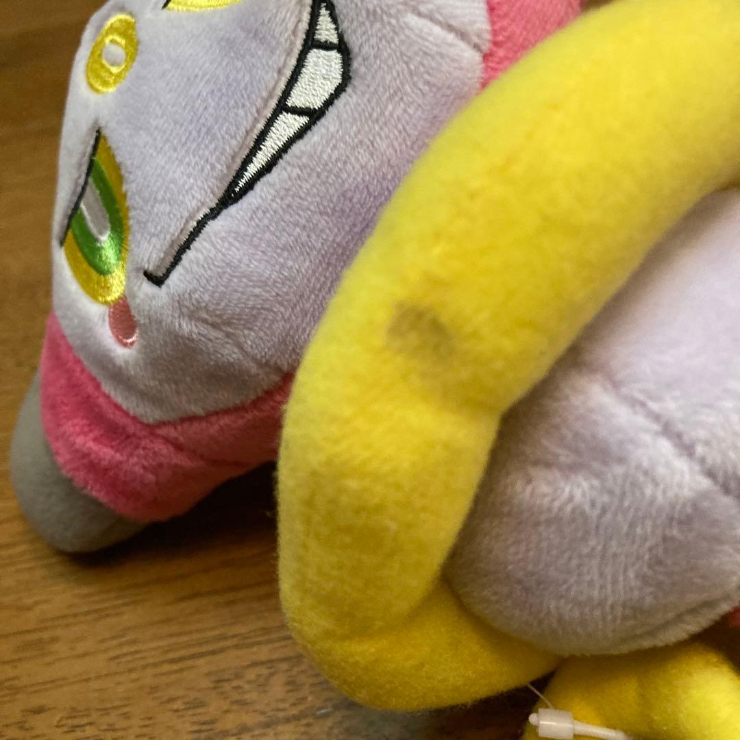 フーパ　ぬいぐるみ　ポケモン　腕パーツ外れ　汚れあり　ポケモンセンター商品