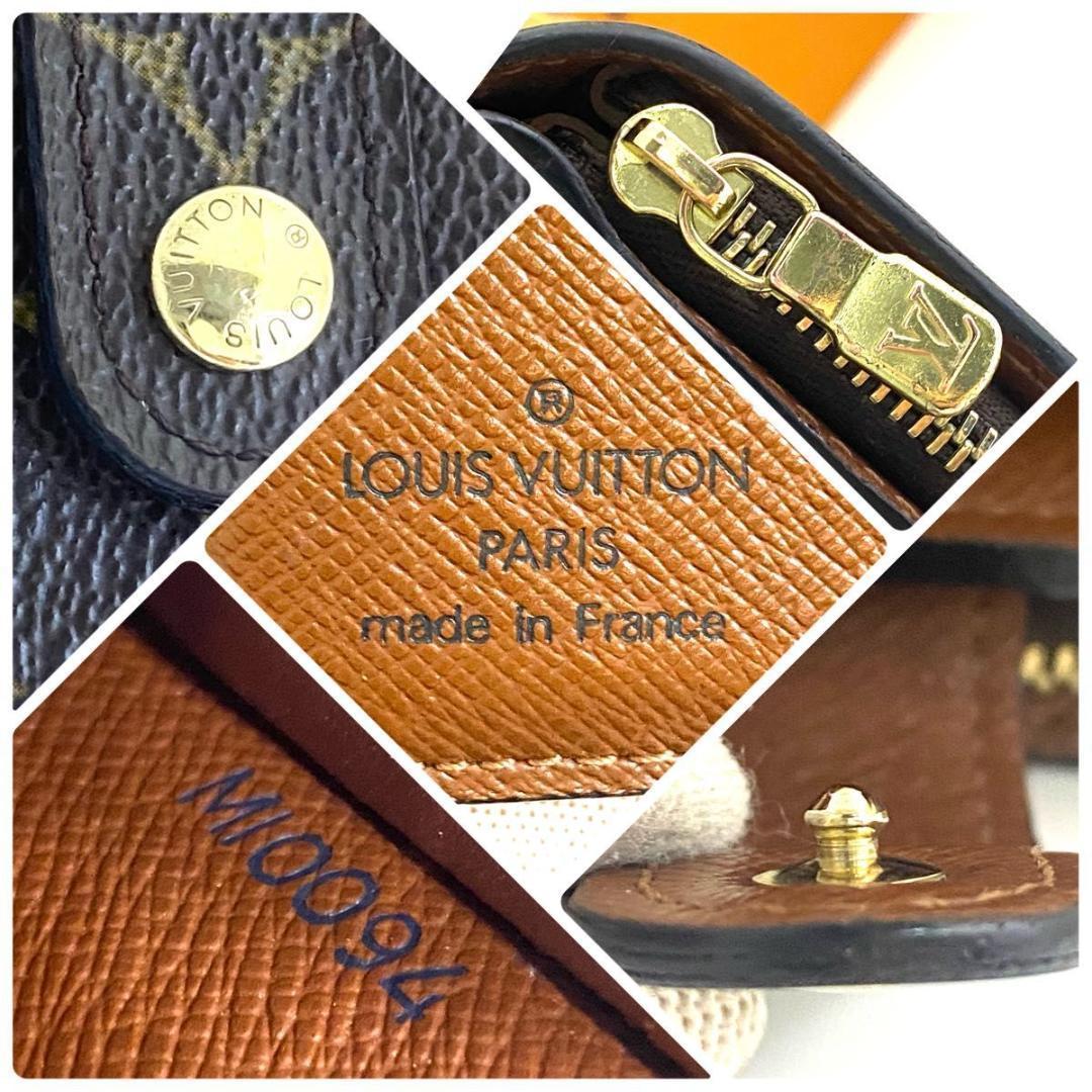 ルイ ヴィトン◎モノグラム コンパクトジップ 二つ折り財布 ラウンドファスナー