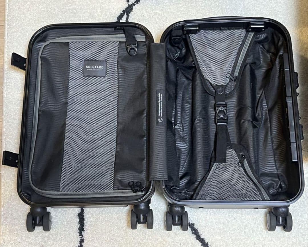 SOLGAARD Carry-on Closet 機内持込39L ブラック