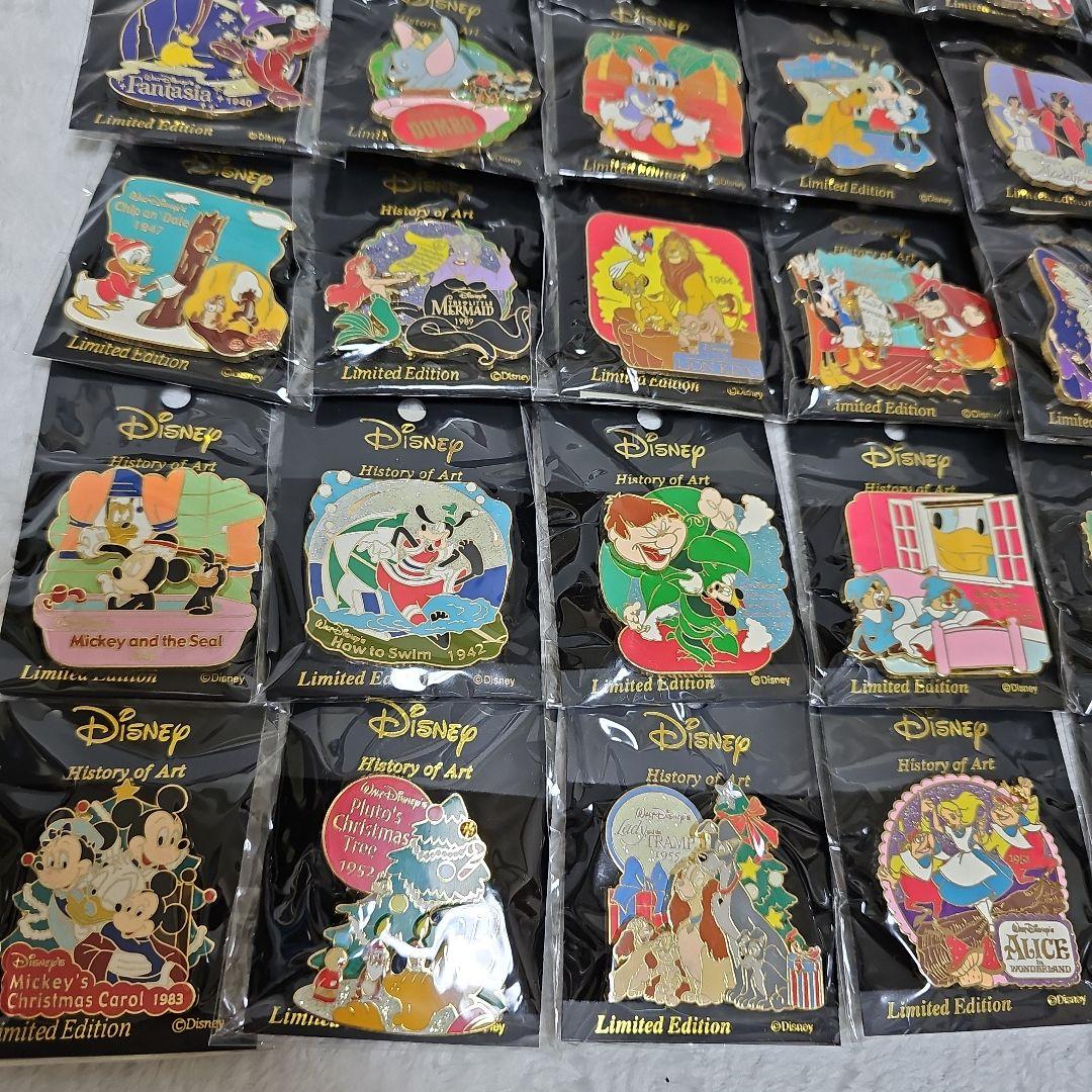 Disney History of Art キャラクター 限定ピンバッジ