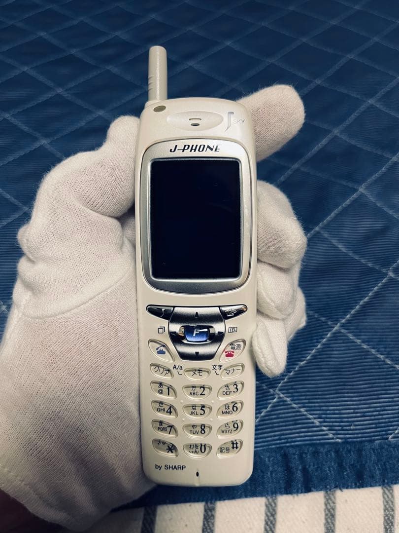 SHARP J-PHONE SH04 ホワイト 携帯電話本体　メルカリ便発送
