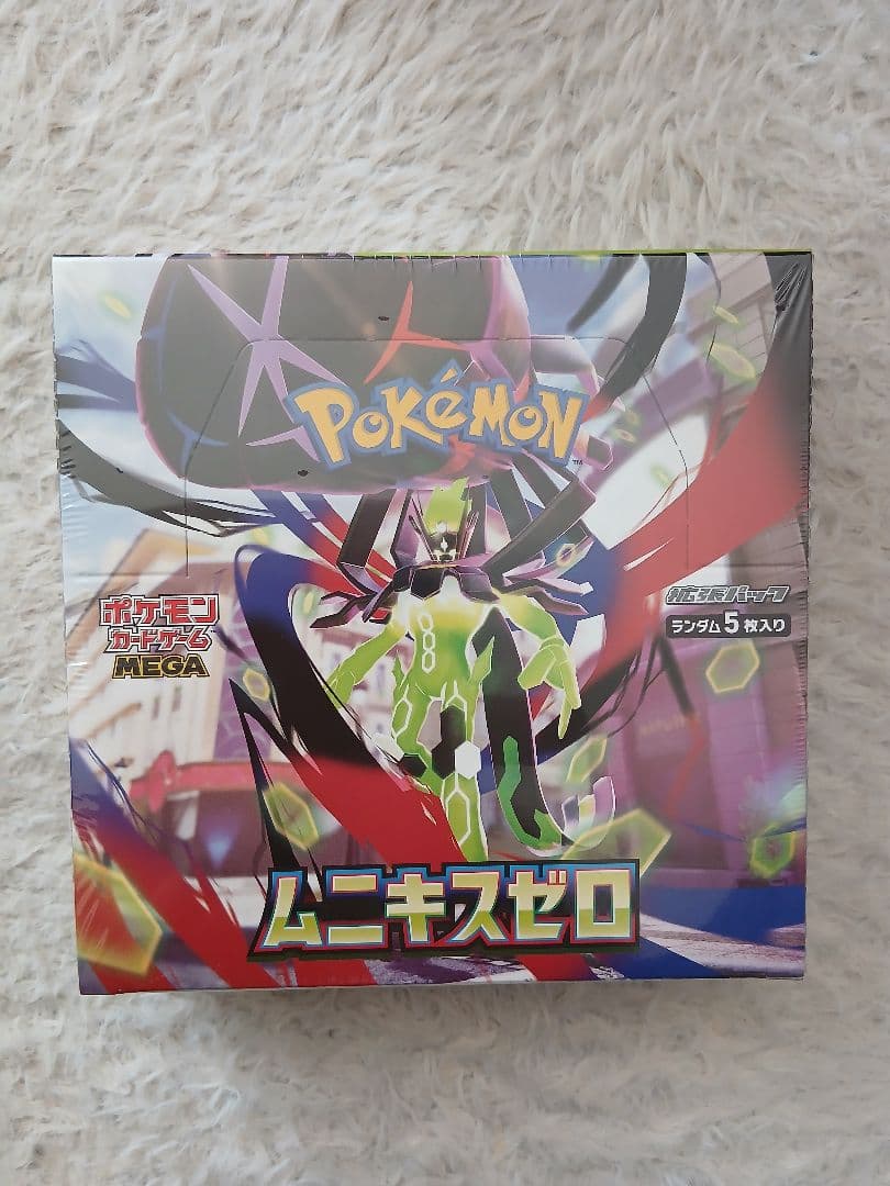 ポケモンカードゲーム ムニキスゼロ　1box　シュリンク付き