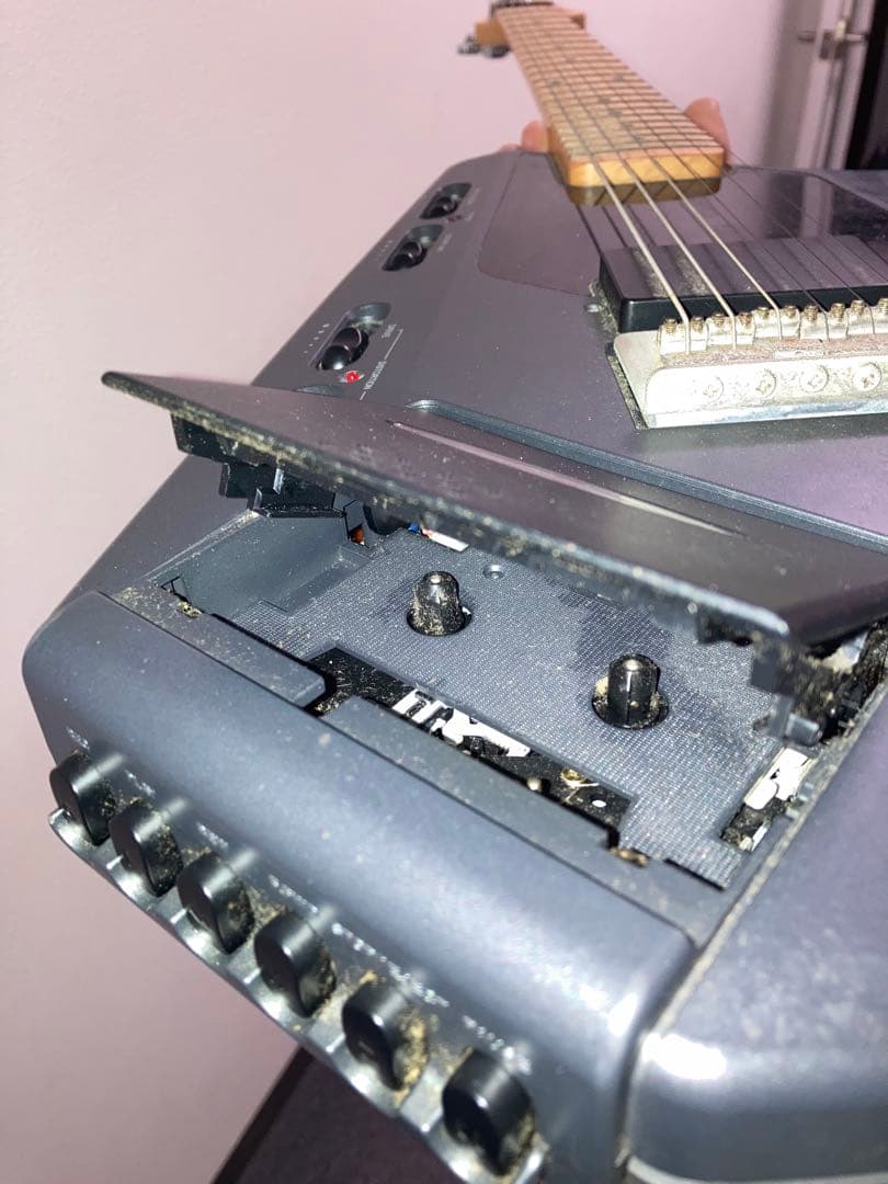 CASIO EG-5 エレキング 動作品 当時物 付属品カセットテープ2本有り