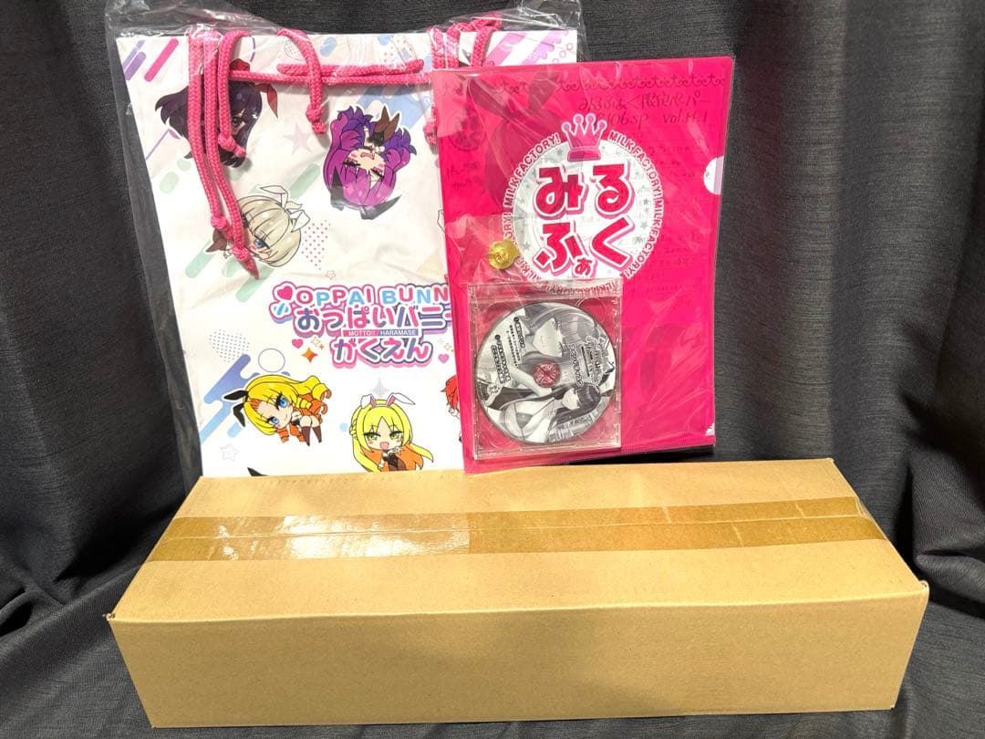 C106 みるくふぁくとりー バニー学園 タペストリーセット 全5種　特典付き