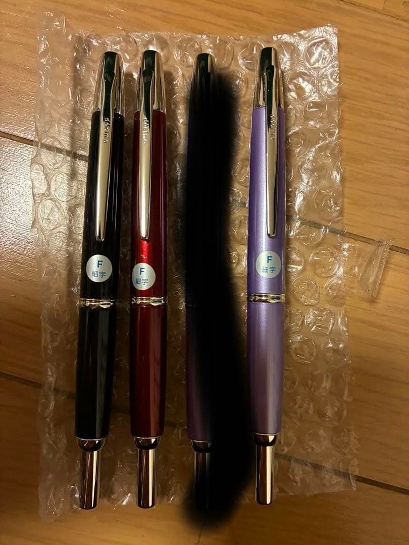 パイロット　キャップレス　万年筆　k18 金　付属品なし　3本セット