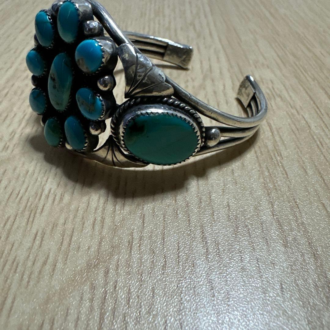 ターコイズシルバーバングル