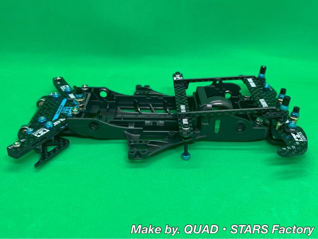 【ミニ四駆・FM-A用】2軸ATピボット＋1軸リヤアンカー　J-CUP2021