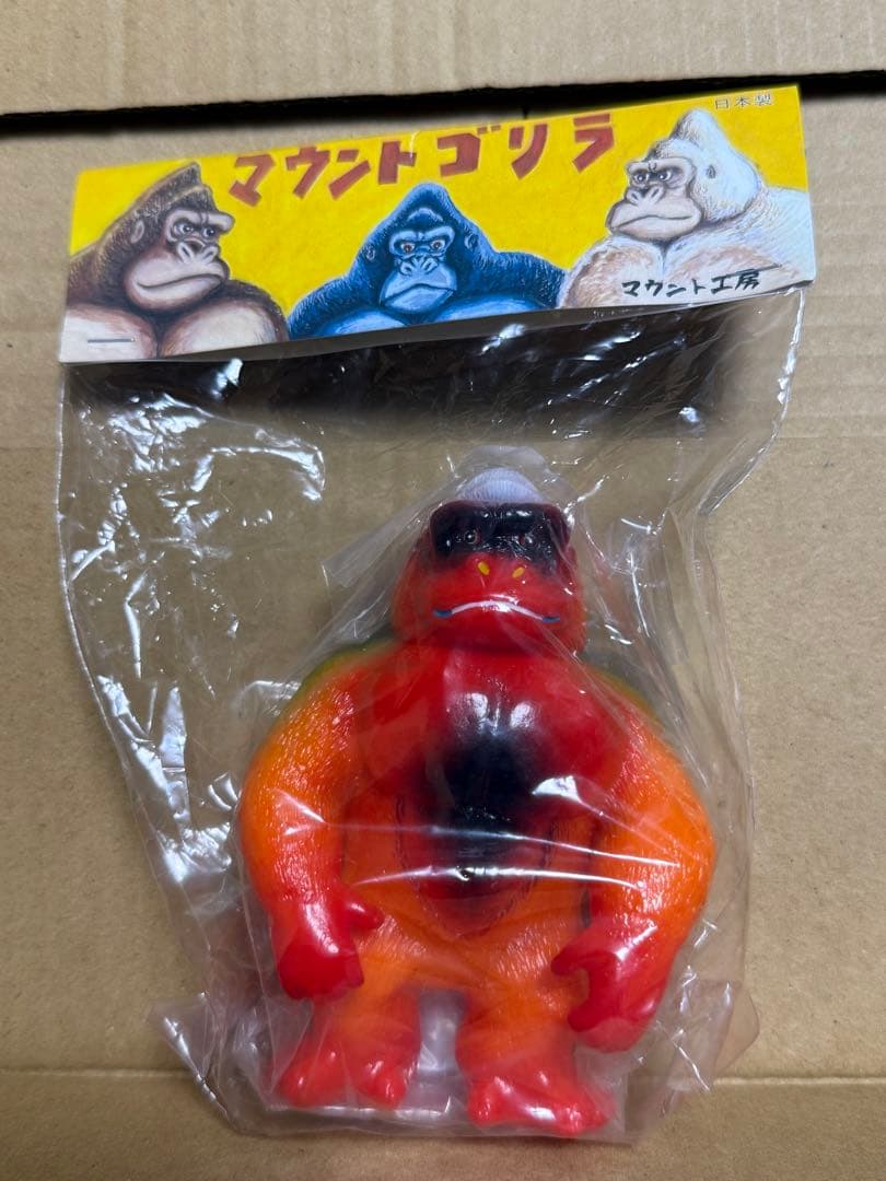 マウントゴリラ マウント工房 インディーズソフビ 検索 ゴリラ獣 フィギュア
