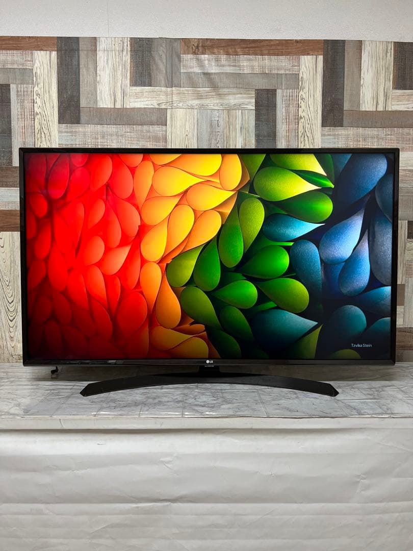 即日受渡❣️全国送料込LG 49型4K液晶テレビ　外付けHDD録画可能