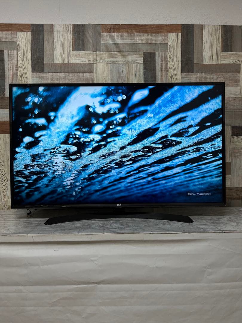 即日受渡❣️全国送料込LG 49型4K液晶テレビ　外付けHDD録画可能