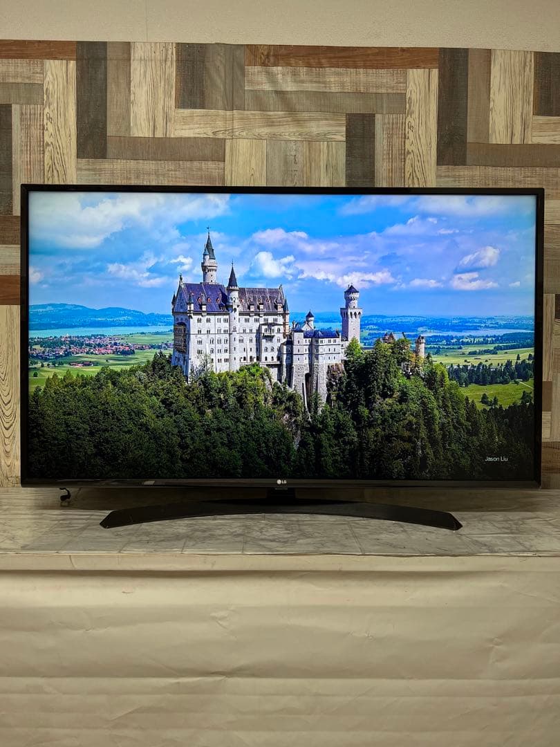 即日受渡❣️全国送料込LG 49型4K液晶テレビ　外付けHDD録画可能