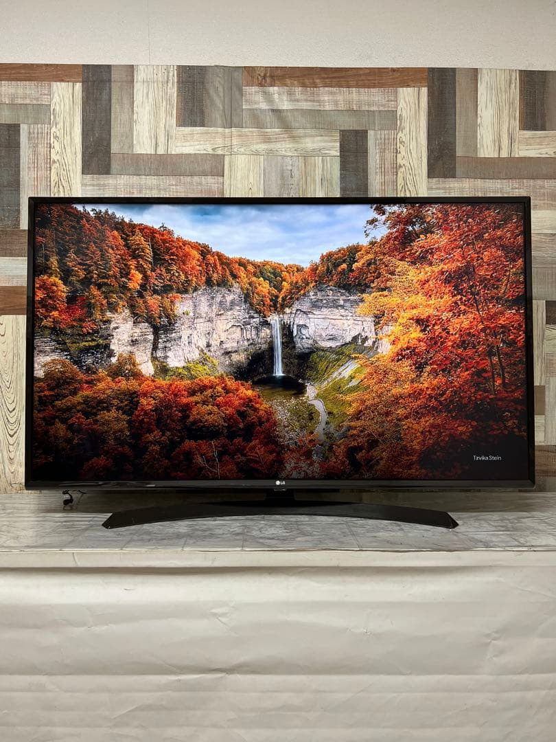 即日受渡❣️全国送料込LG 49型4K液晶テレビ　外付けHDD録画可能