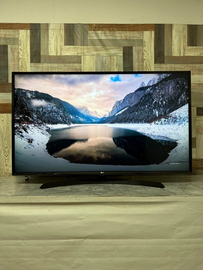 即日受渡❣️全国送料込LG 49型4K液晶テレビ　外付けHDD録画可能