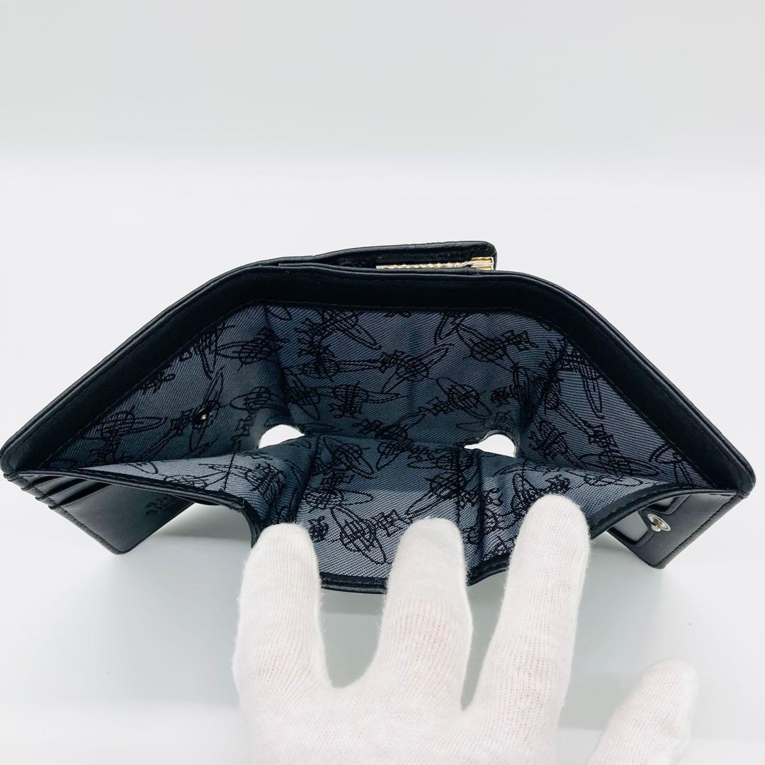 Vivienne Westwood 三つ折り財布 　ブラック(新品・未使用)