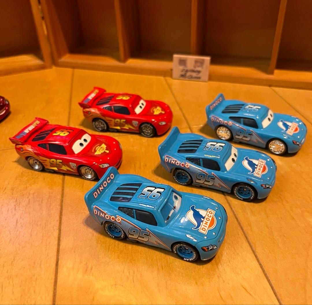 美品　マテルカーズ ライトニング・マックィーン 21台とガイドブック2冊セット