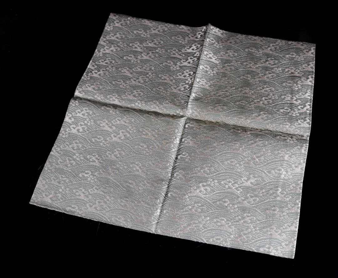 こ*ん様 茶道具 袱紗 なかざわ織物 万代屋 宗和 大鶏頭金襴 三点 帛紗