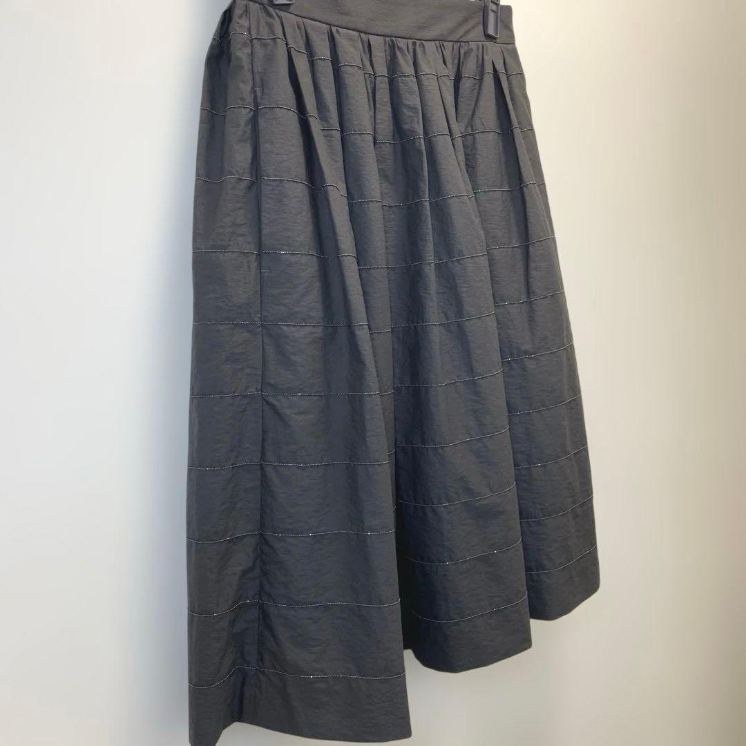 ブルネロクチネリ　モニーレ　チャコールグレー　スカート