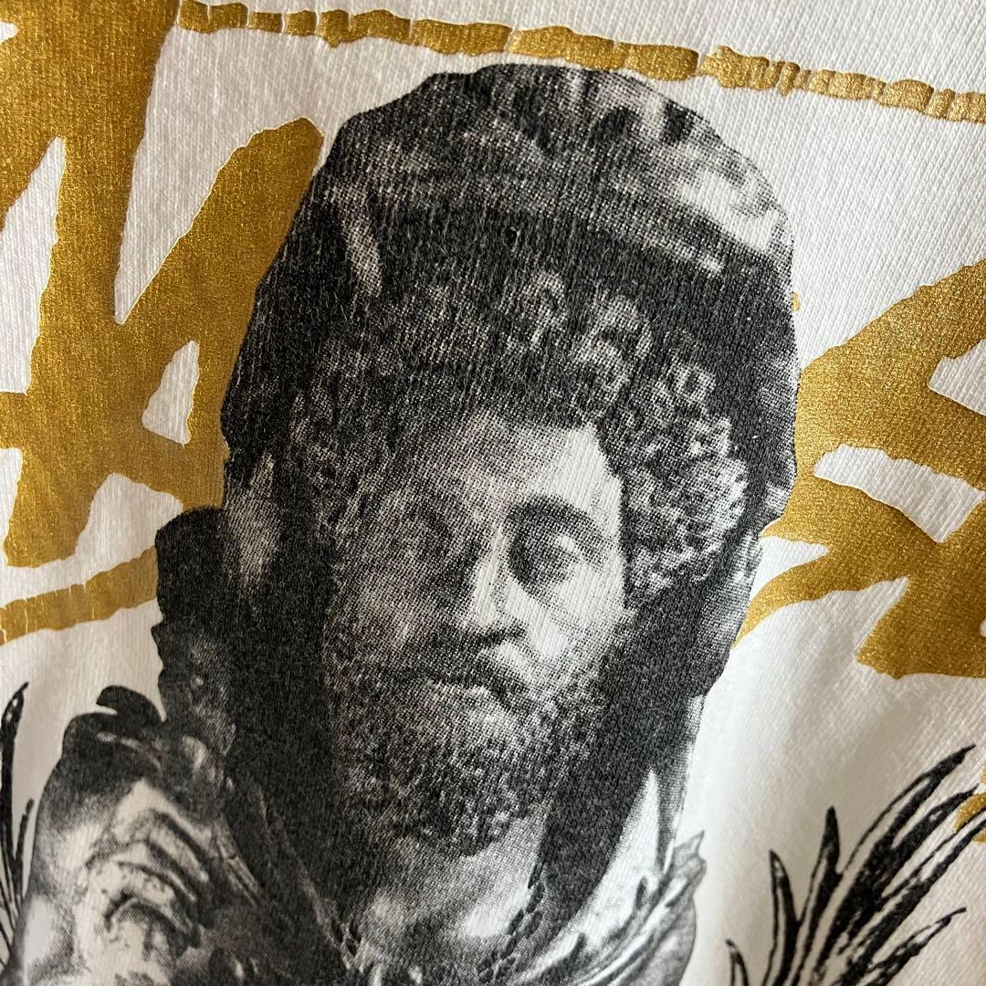 美品 90's USA製 オールドステューシー ヘラクレス 両面ロゴtシャツ