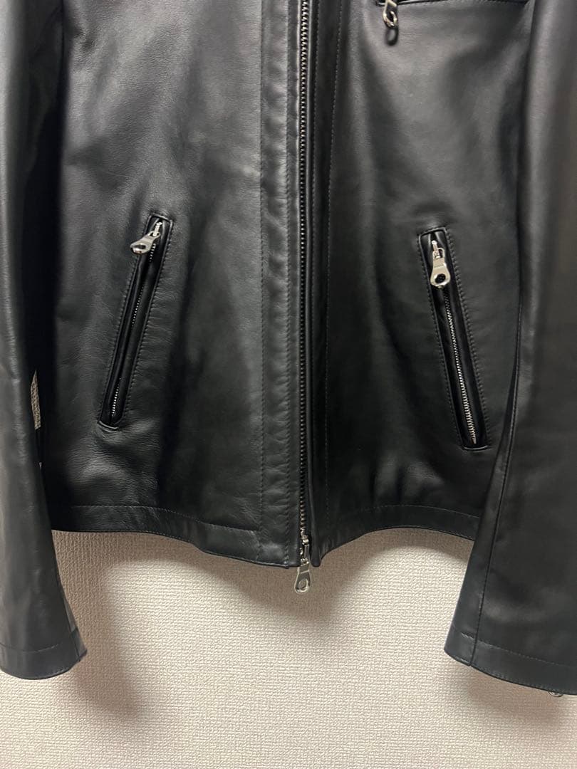 新品同様　チンクアンタ　シングルライダース　44 ブラック