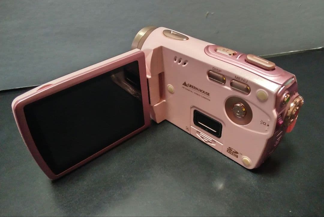 (GREEN HOUSE )　美品　GAUDI HD画質デジタルビデオカメラ