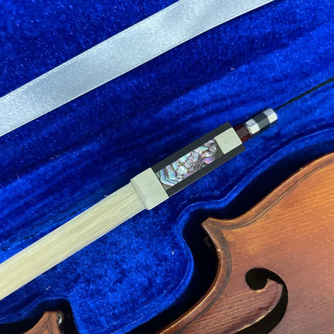 高級 バイオリン 3/4サイズ 付属品多数 虎目 弦楽器 ケース付属