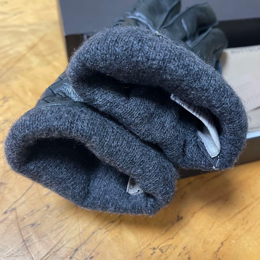 BOTTEGA VENETA イントレチャートレザーグローブ85