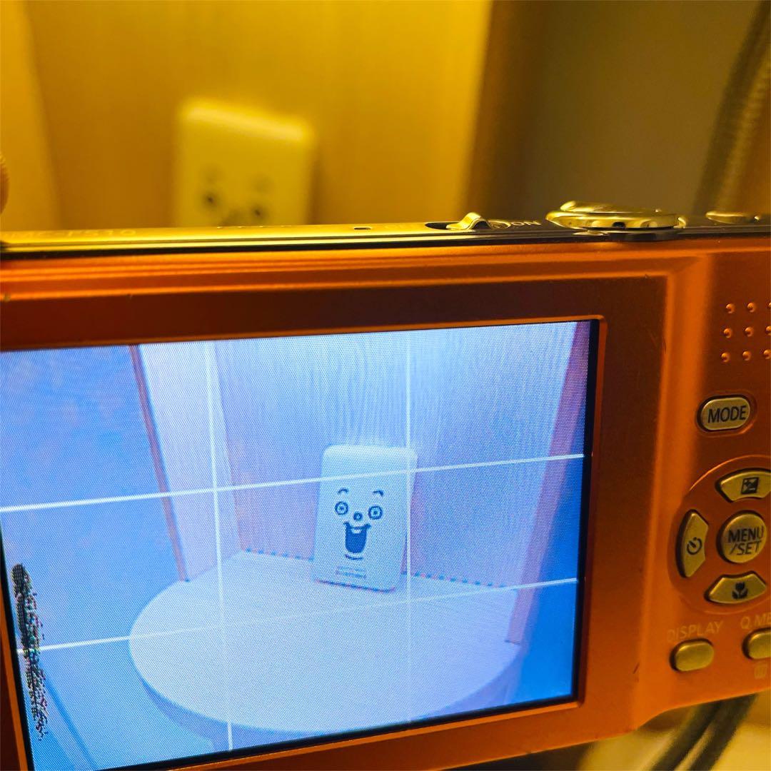 Panasonic LUMIX DMC-FS10 オレンジ コンデジ