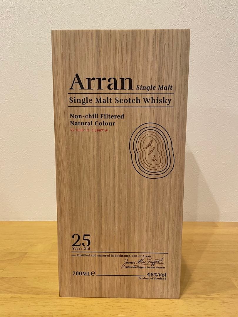 Arran シングルモルトウイスキー 25年 700ml