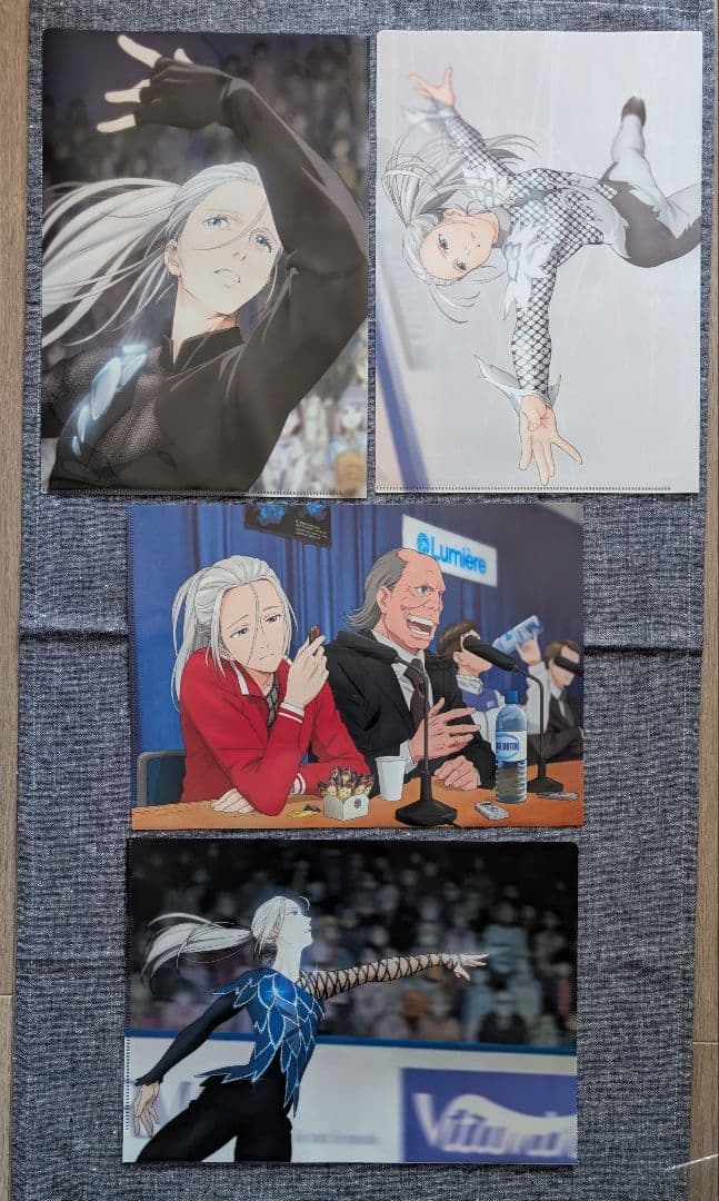 ユーリ!!! on ICE　ユーリ!!! on MUSEUM　クリアファイル