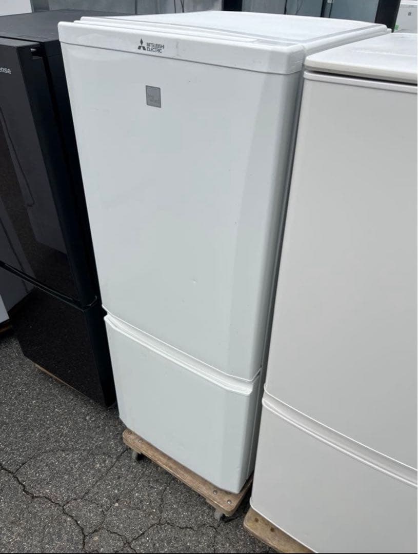 2017年式 146L 三菱 冷蔵庫 MR-P15EA-KW