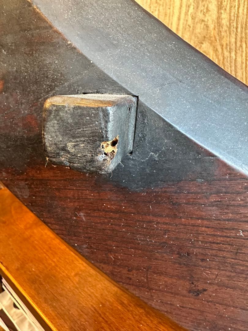 自在鉤　木彫　オブジェ　彫刻　古民芸　大迫力　とろとろ