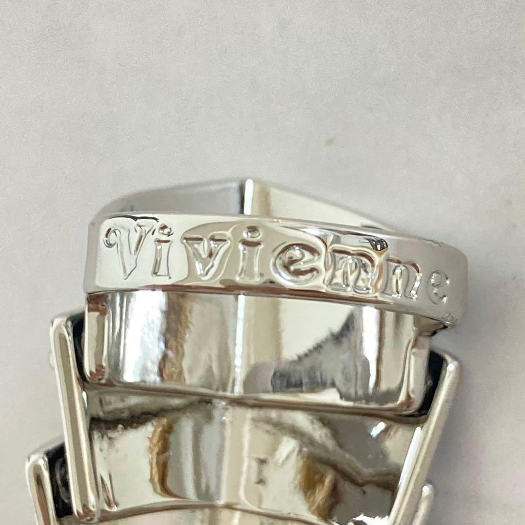 Vivienne Westwood｜ARTEMISリング　シルバー×ブラック