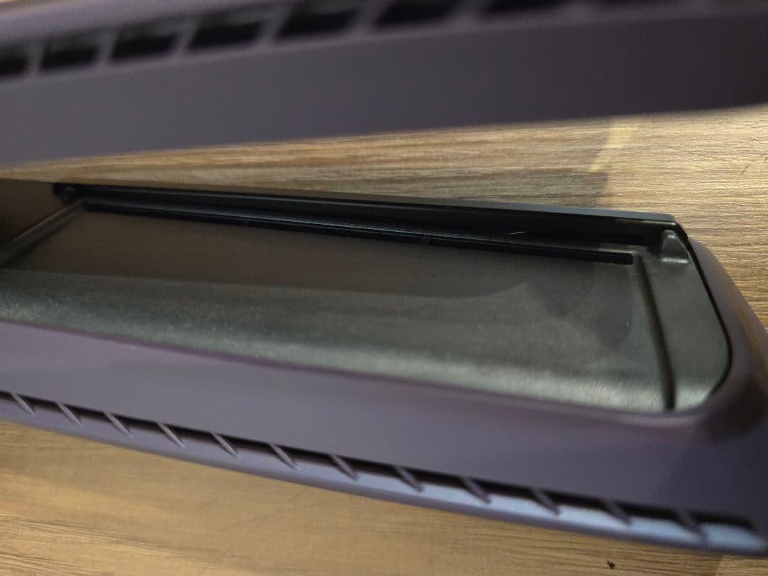 ストレートヘアアイロン パープル ピンク