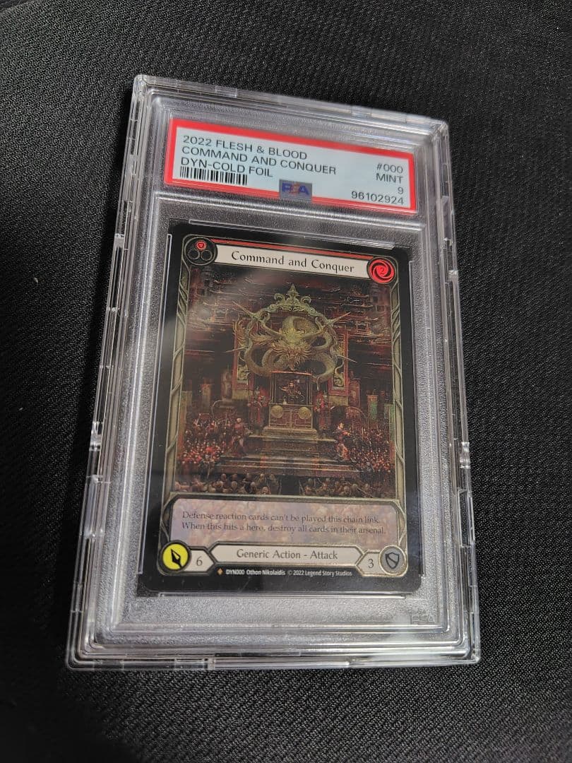 【PSA9】 Command and Conquer cold foil fab