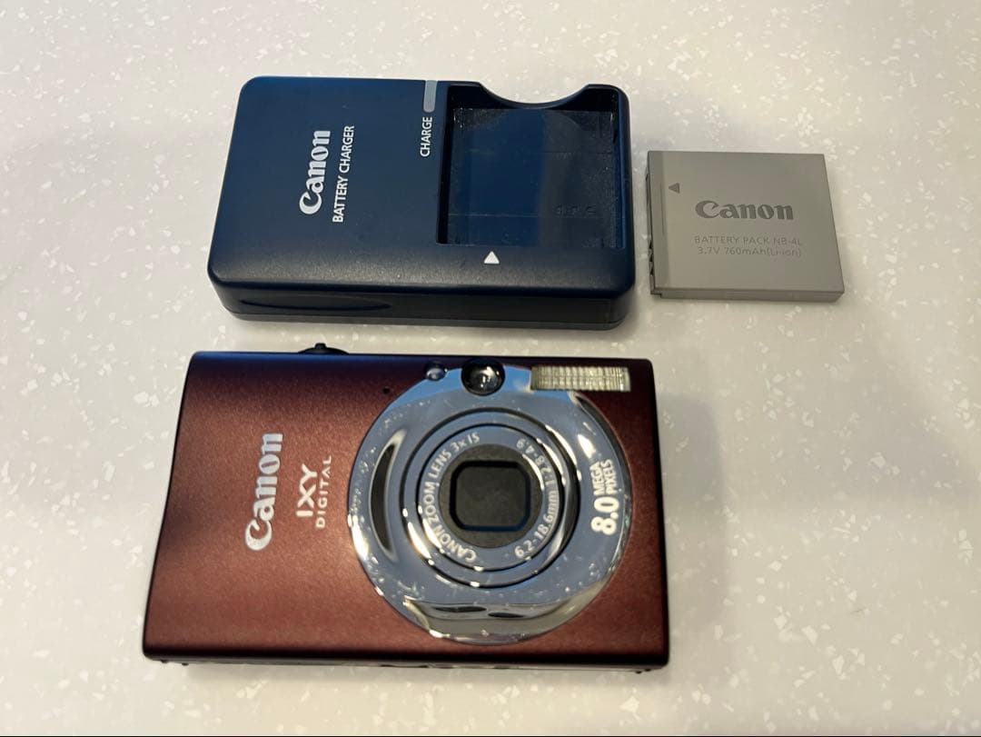 Canon IXY DIGITAL 20IS ブラウン