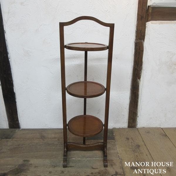 イギリス アンティーク 家具 ケーキスタンド プランツスタンド 英国 6888d