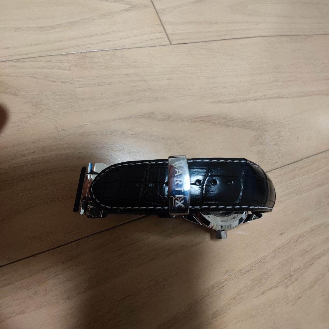 箱のみ美品 天然ダイヤ鑑定書付　VARTIX PR01-0278 革ベルト