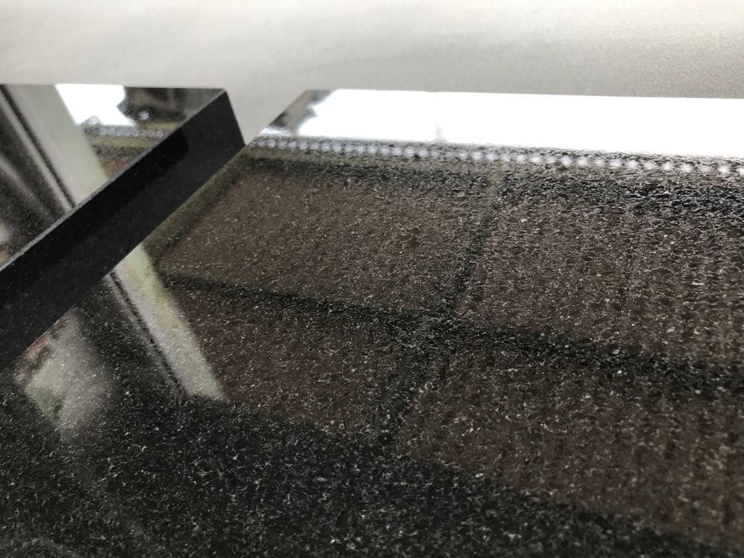 超最高級 天然黒御影石　オーディオボード●300×300×40●5面磨き【2枚】