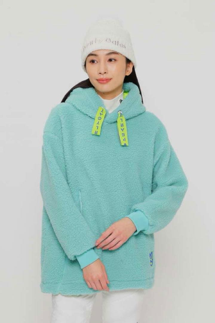 パーリーゲイツ 新品　0号 ボアパーカー