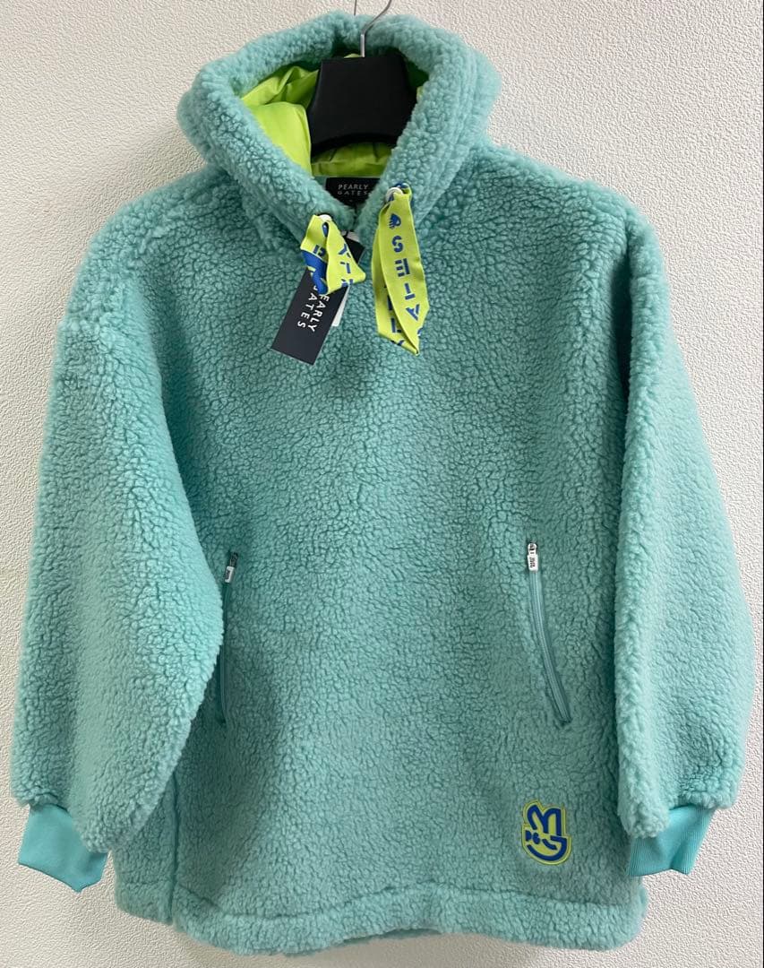 パーリーゲイツ 新品　0号 ボアパーカー