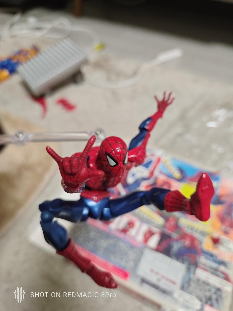 アメコミ Amazing Yamaguchi Spiderman/ Revoltech