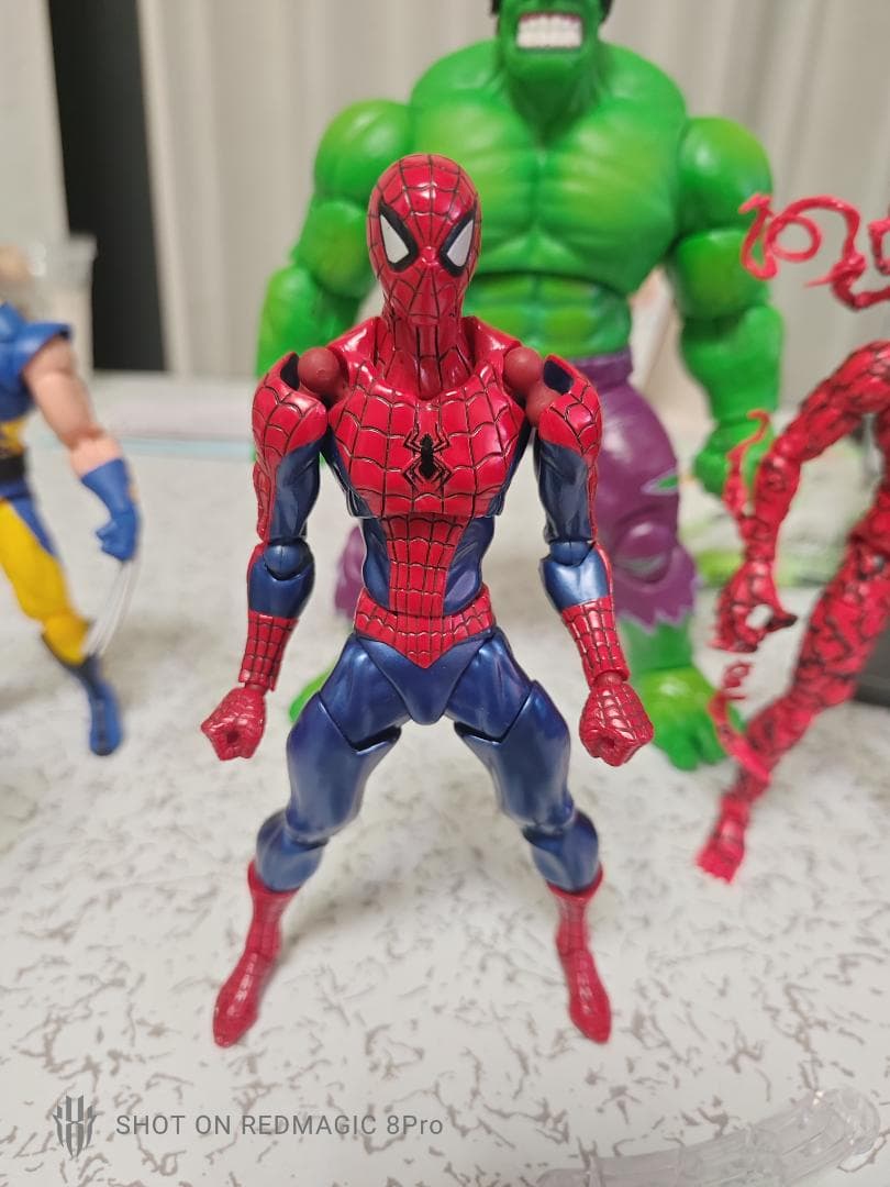 アメコミ Amazing Yamaguchi Spiderman/ Revoltech