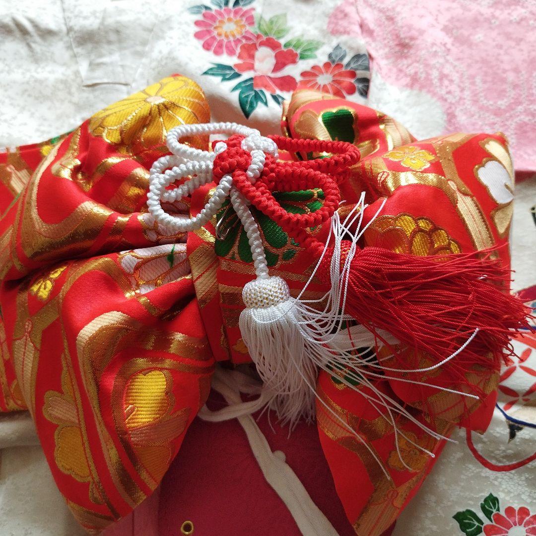 専用　　　訳あり、正絹絞り着物と作り帯