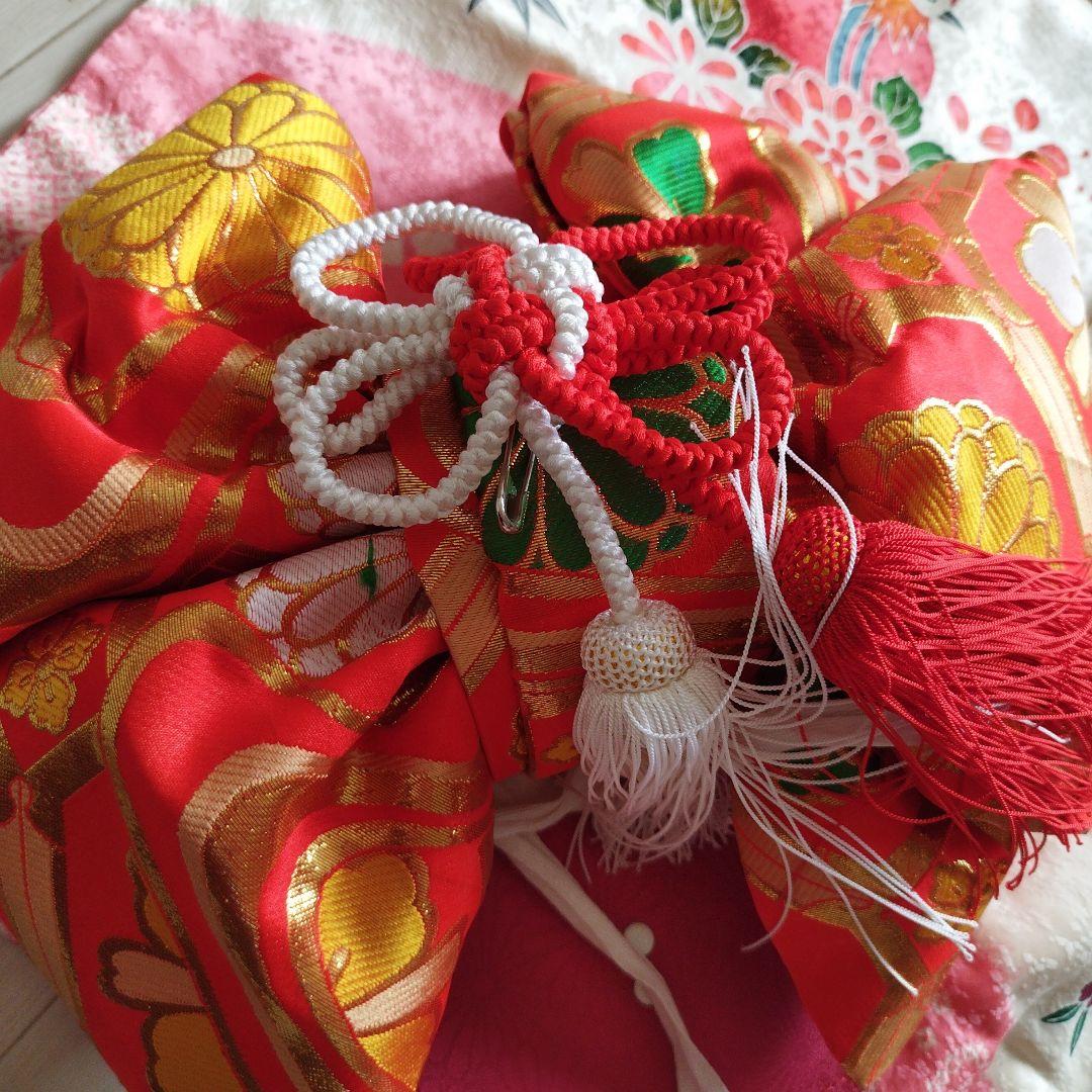 専用　　　訳あり、正絹絞り着物と作り帯